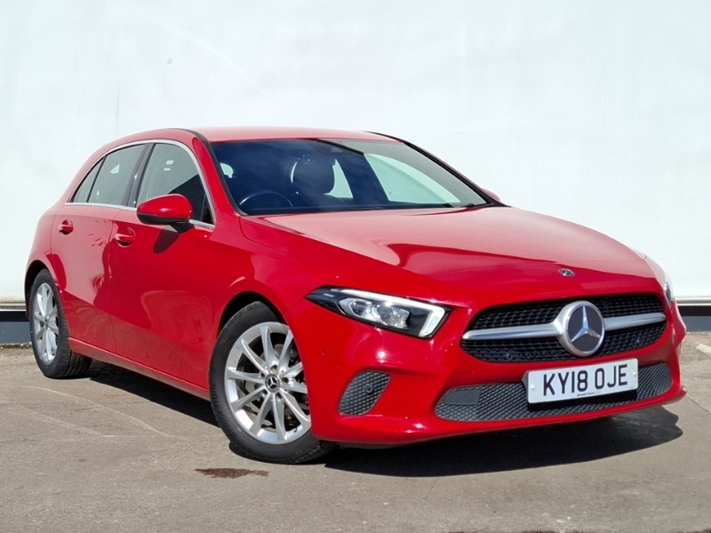 Mercedes-Benz A Class A180d Sport Executive Red