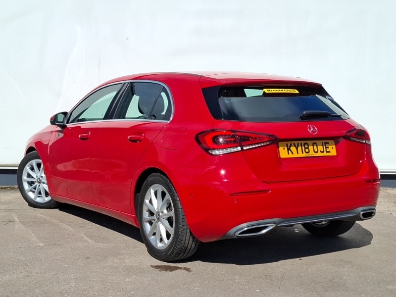 Mercedes-Benz A Class A180d Sport Executive KY18OJE Red #2