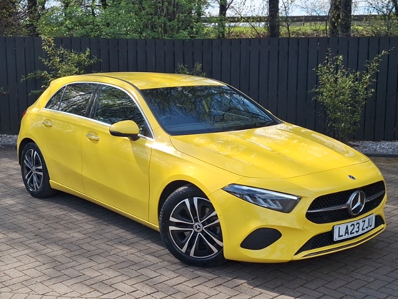 Mercedes-Benz A Class A180 Sport Executive Yellow
