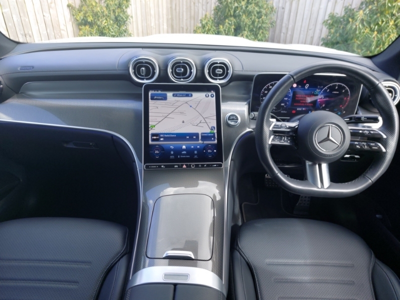Mercedes-Benz GLC Class Glc 300D 4Matic Amg Line Premium 9G-tronic White #3