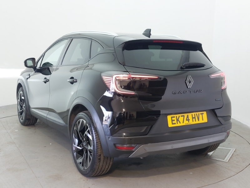 Renault Captur 1.6 E-tech Full Hybrid 145 Esprit Alpine EK74HVT Black #2