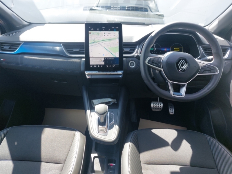 Renault Captur 1.6 E-tech Full Hybrid 145 Esprit Alpine EK74HVT Black #3