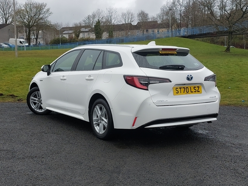Toyota Corolla 1.8 Vvt-i Hybrid Icon Tech Cvt ST70LSZ White #2