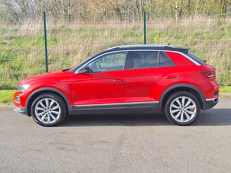 Volkswagen T-Roc 1.0 Tsi Sel BX19UCT Red #4