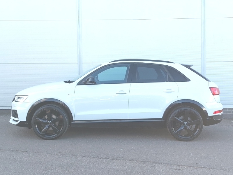 Audi Q3 2.0 Tdi 184 Quattro Black Edition DA67YHX White #4