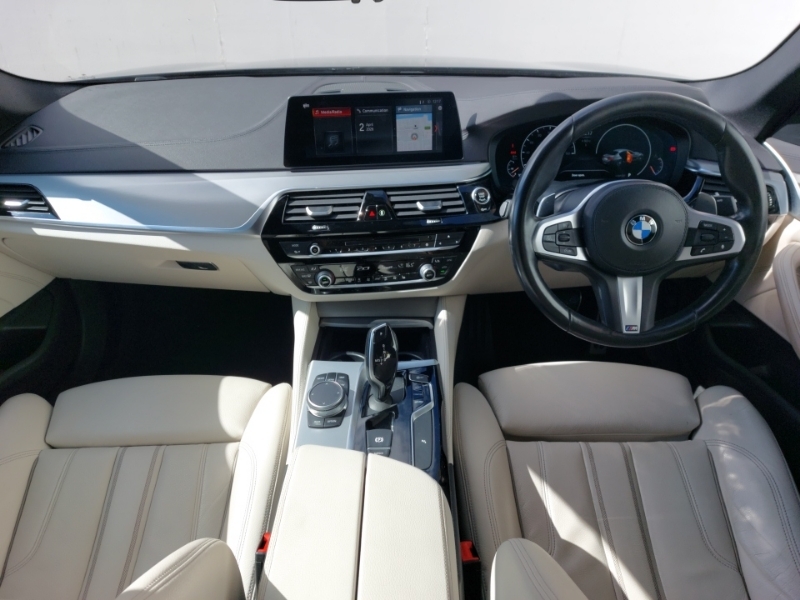 BMW 5 Series 520D M Sport HX68RCV Grey #3