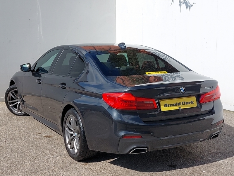 BMW 5 Series 520D M Sport HX68RCV Grey #2