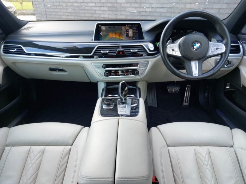 BMW 7 Series 730D Xdrive M Sport SA70YBW Blue #3