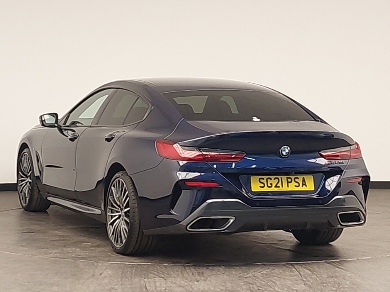 BMW 8 Series 840I 333 Sdrive M Sport SG21PSA Blue #2