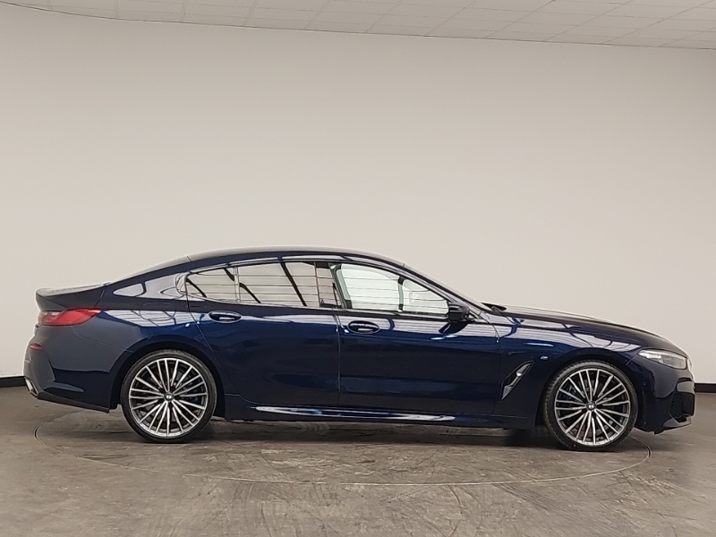 BMW 8 Series 840I 333 Sdrive M Sport SG21PSA Blue #3