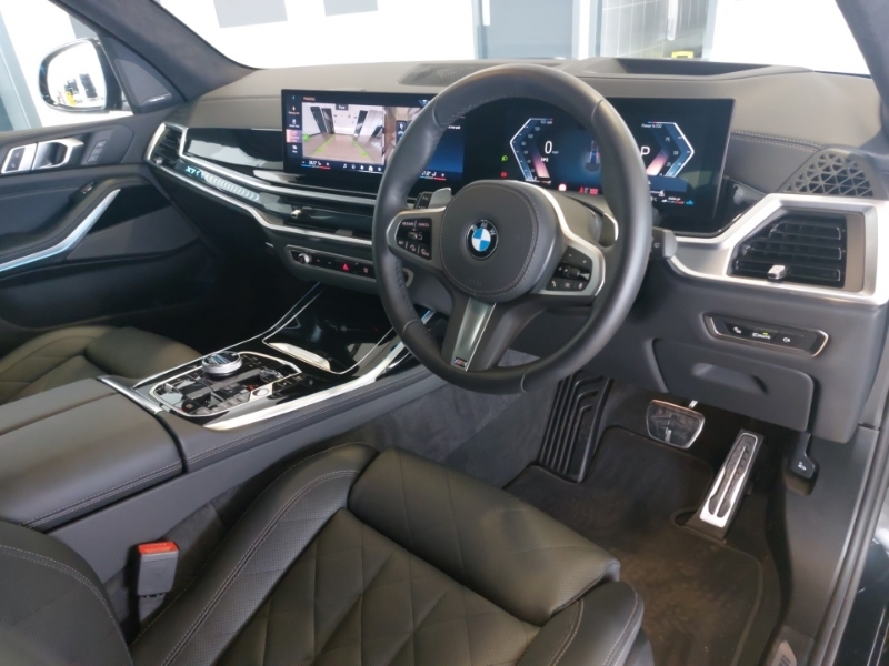 BMW X7 Xdrive40d Mht M Sport Step SC25BLX Black #6