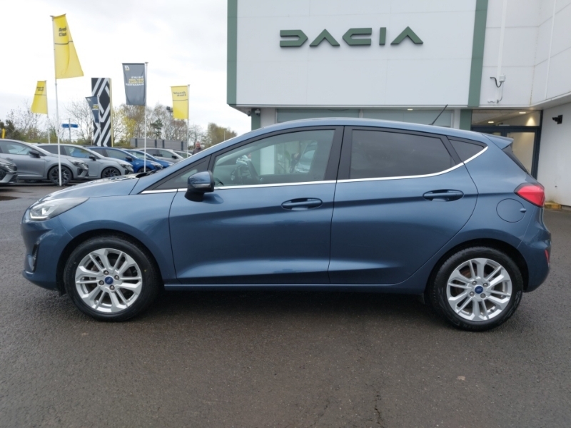 Ford Fiesta 1.0 Ecoboost Hybrid Mhev 125 Active SN23KLZ Blue #4