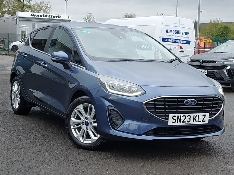 Ford Fiesta 1.0 Ecoboost Hybrid Mhev 125 Active Blue
