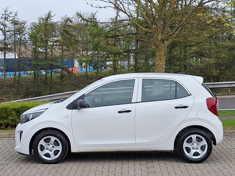 Kia Picanto 1.0 1 4 Seats ST73JGY White #4
