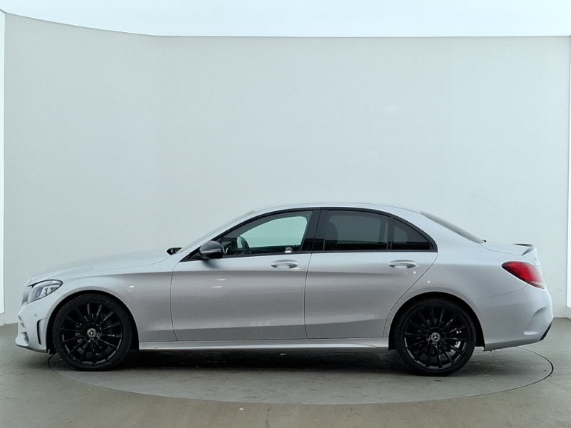 Mercedes-Benz C Class C220d Amg Line Night Edition Premium 9G-tronic ST21HTF Silver #4
