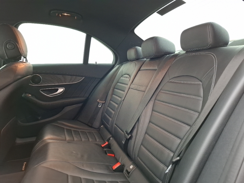 Mercedes-Benz C Class C220d Amg Line Night Edition Premium 9G-tronic ST21HTF Silver #6