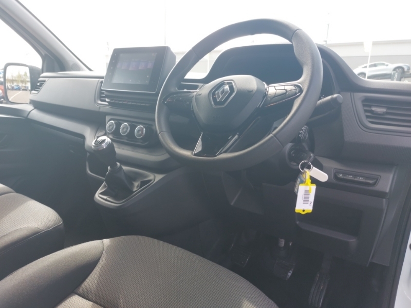 Renault Trafic Sl30 Blue Dci 130 Advance Safety Van SC24UCD White #3
