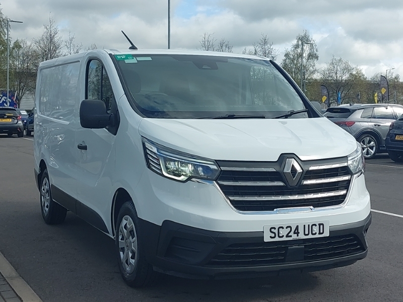 Renault Trafic Sl30 Blue Dci 130 Advance Safety Van White