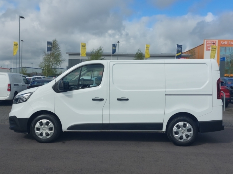 Renault Trafic Sl30 Blue Dci 130 Advance Safety Van SC24UCD White #4