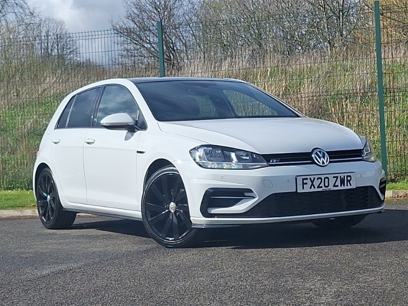 Volkswagen Golf 2.0 Tdi R-line Dsg White