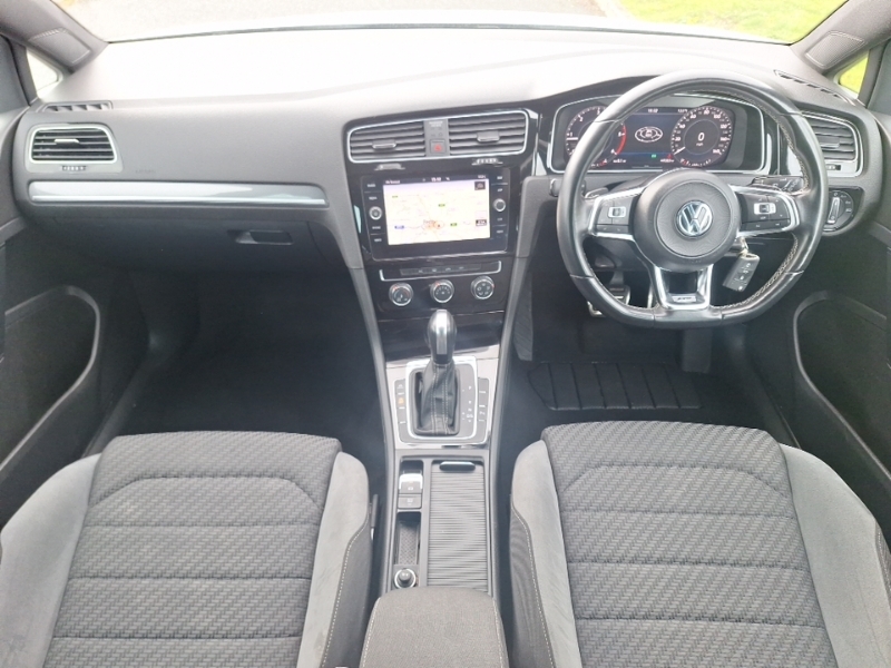 Volkswagen Golf 2.0 Tdi R-line Dsg FX20ZWR White #3