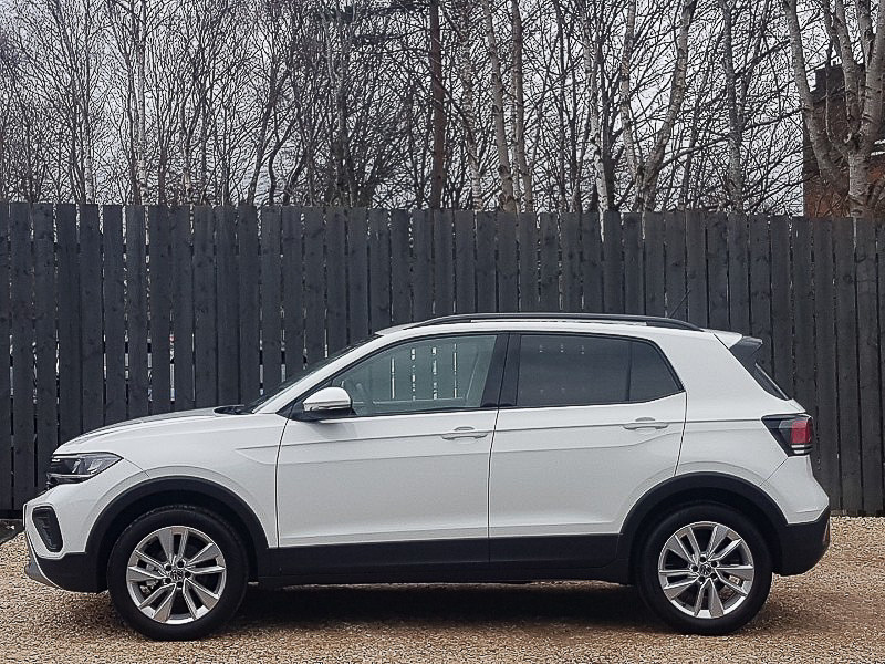 Volkswagen T-Cross 1.0 Tsi Match  White #4