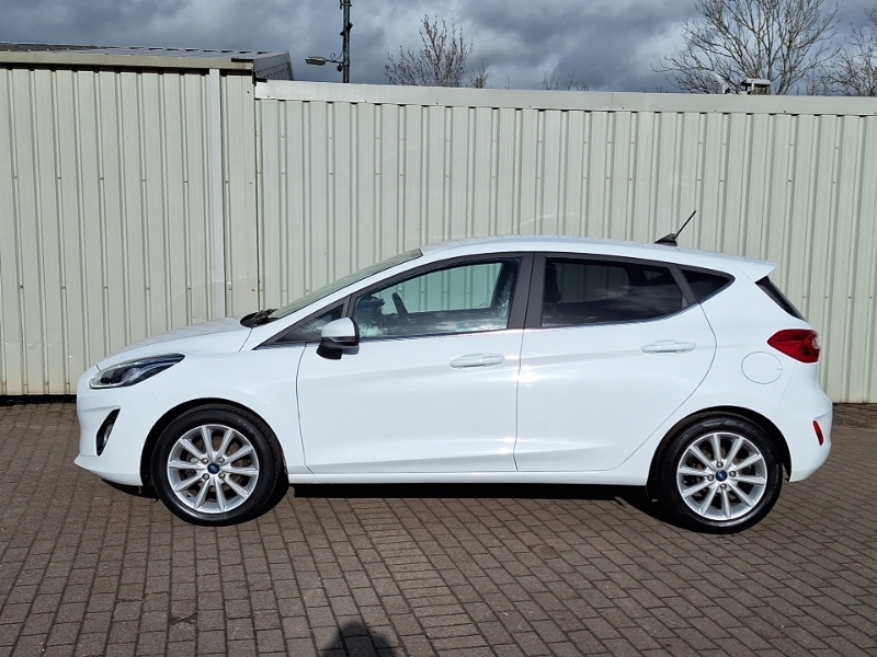 Ford Fiesta 1.0 Ecoboost Titanium SN68KWW White #4