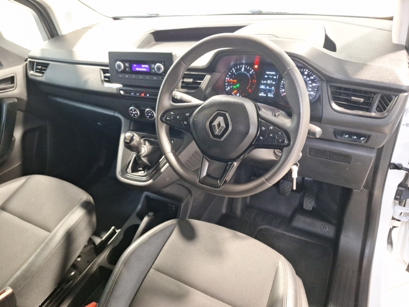 Renault Kangoo Ml19 Blue Dci 95 Start Van FV24DZY White #3