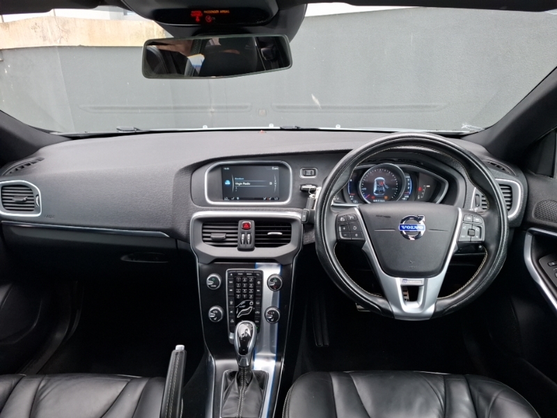 Volvo V40 D4 190 R Design Lux Nav Geartronic Silver #3