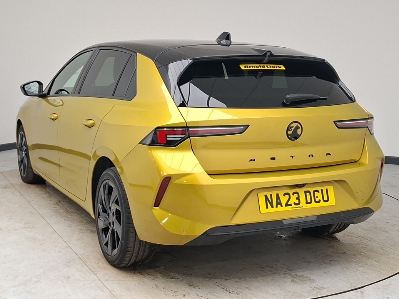 Vauxhall Astra 1.2 Turbo 130 Gs NA23DCU Yellow #2