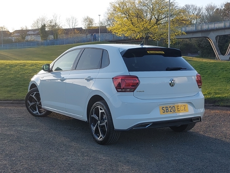 Volkswagen Polo 1.0 Tsi 115 R-line SB20ECZ White #2