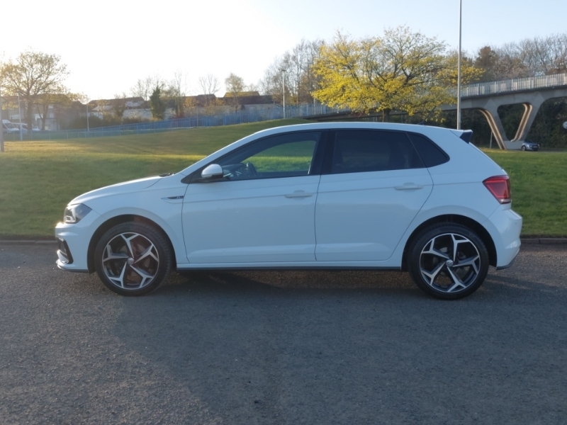 Volkswagen Polo 1.0 Tsi 115 R-line SB20ECZ White #4
