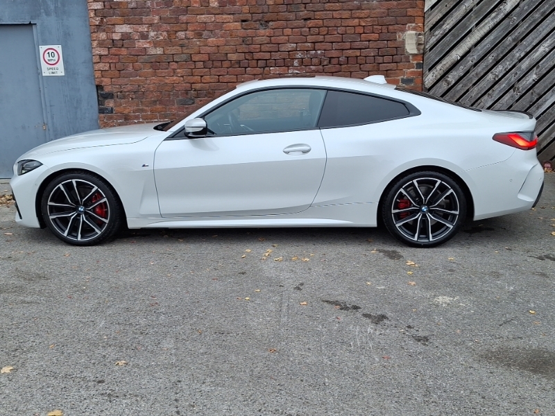 BMW 4 Series 430I 245 M Sport Step PE22XYV White #4