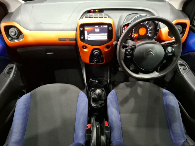 Citroen C1 1.0 Vti 72 Urban Ride WV19BWW Blue #3