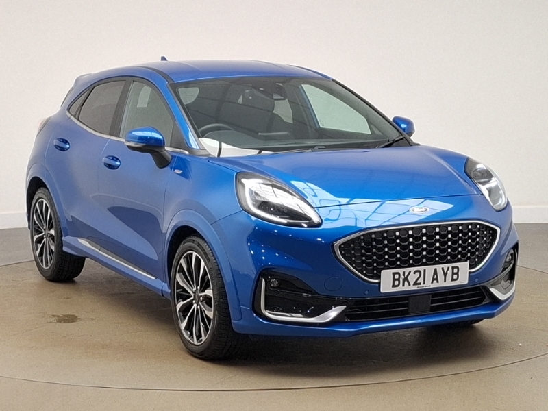 Ford Puma 1.0 Ecoboost Hybrid Mhev St-line Vignale Blue
