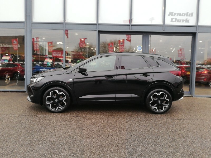Vauxhall Grandland 1.2 Turbo Ultimate BT72YUO Black #4