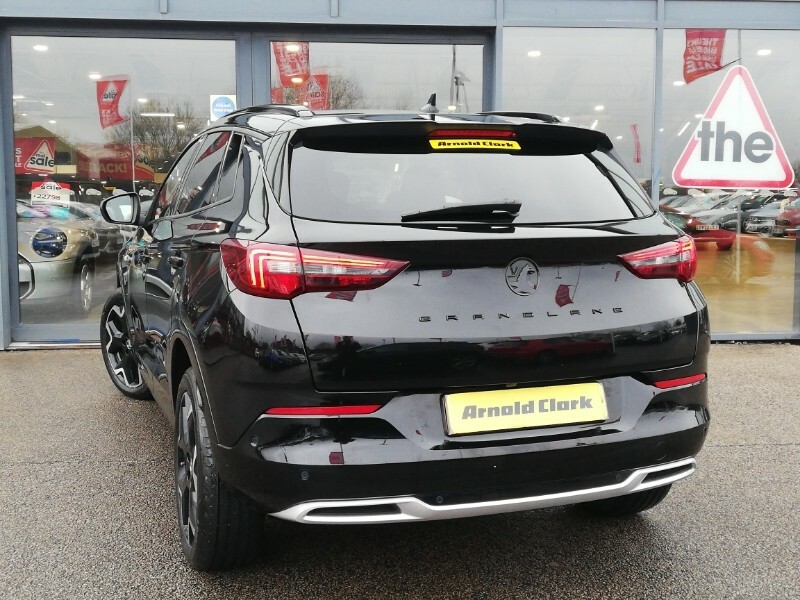 Vauxhall Grandland 1.2 Turbo Ultimate BT72YUO Black #2