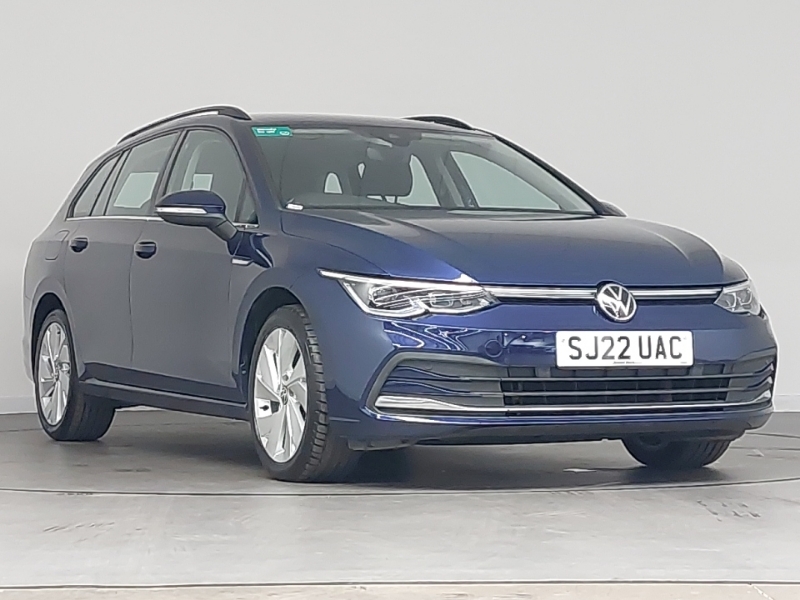 Volkswagen Golf 2.0 Tdi 150 Style Dsg SJ22UAC Blue