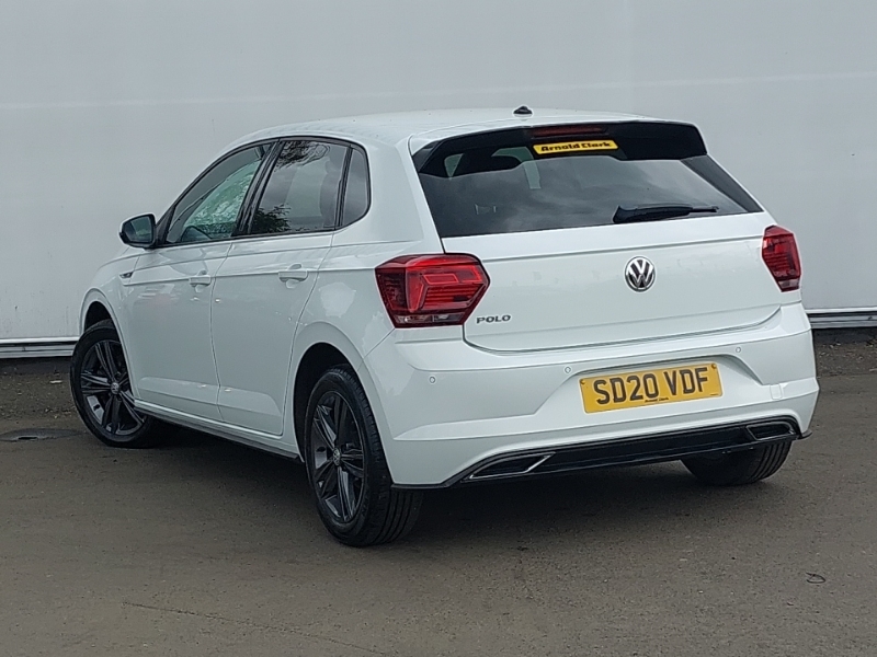 Volkswagen Polo 1.0 Tsi 115 R-line SD20VDF White #2