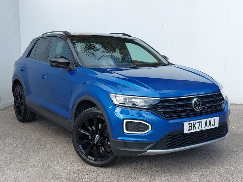 Volkswagen T-Roc 1.5 Tsi Evo Black Edition Dsg Blue