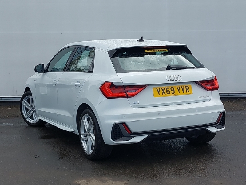 Audi A1 25 Tfsi S Line YX69YVR White #2