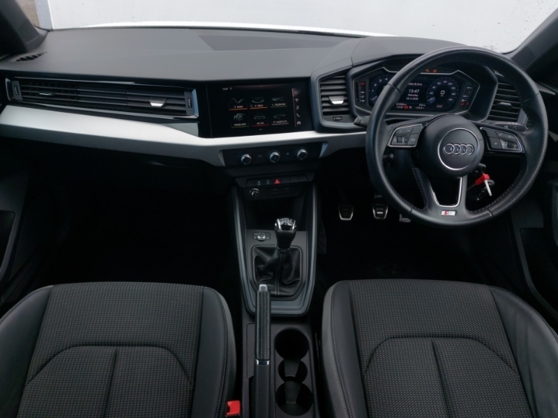 Audi A1 25 Tfsi S Line YX69YVR White #3