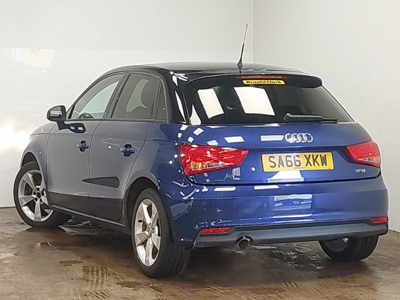 Audi A1 1.0 Tfsi Sport SA66XKW Blue #2