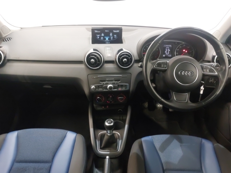 Audi A1 1.0 Tfsi Sport SA66XKW Blue #3