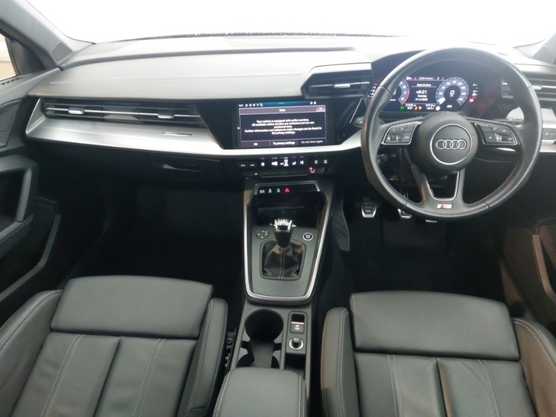 Audi A3 35 Tfsi S Line GV73FYY Black #3