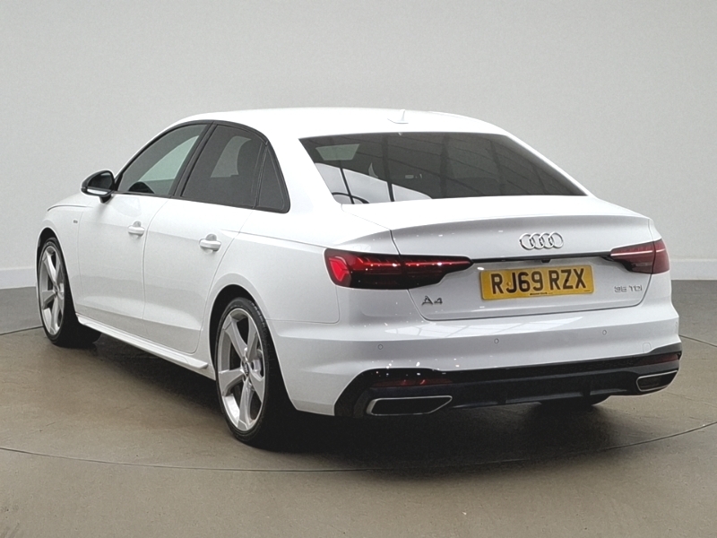 Audi A4 35 Tdi Black Edition S Tronic RJ69RZX White #2