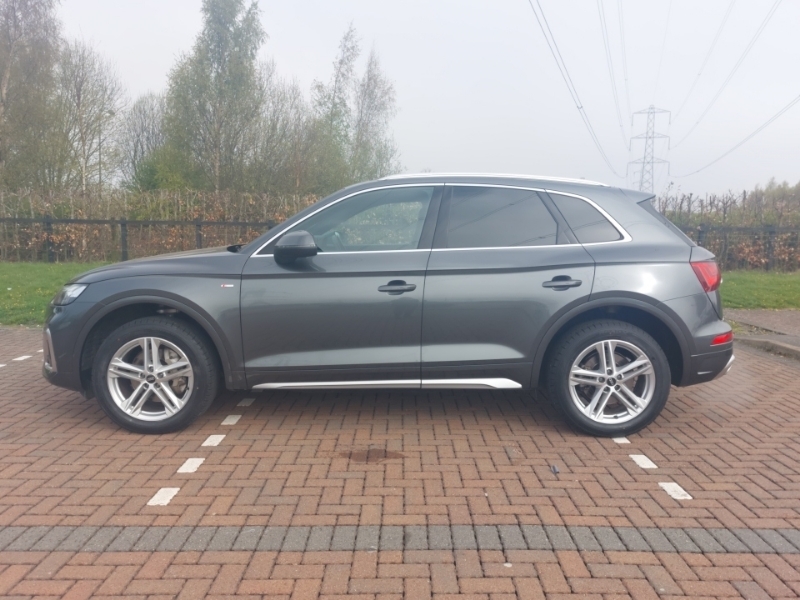 Audi Q5 40 Tdi Quattro S Line S Tronic Cs HG72LVT Grey #4