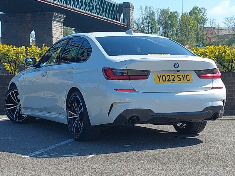BMW 3 Series 320D Mht M Sport Step YO22SYC White #2