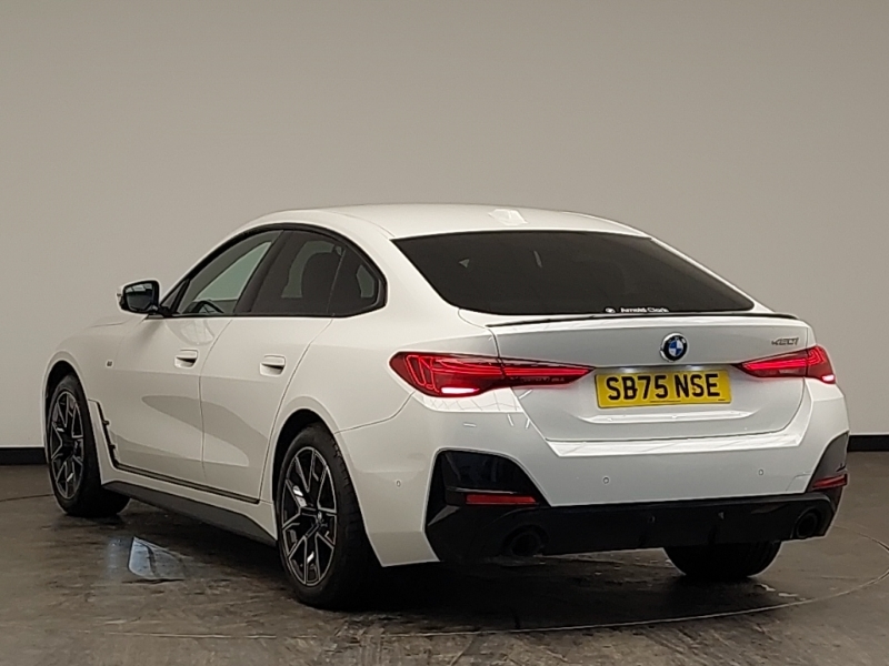 BMW 4 Series 420I M Sport Step SB75NSE White #2