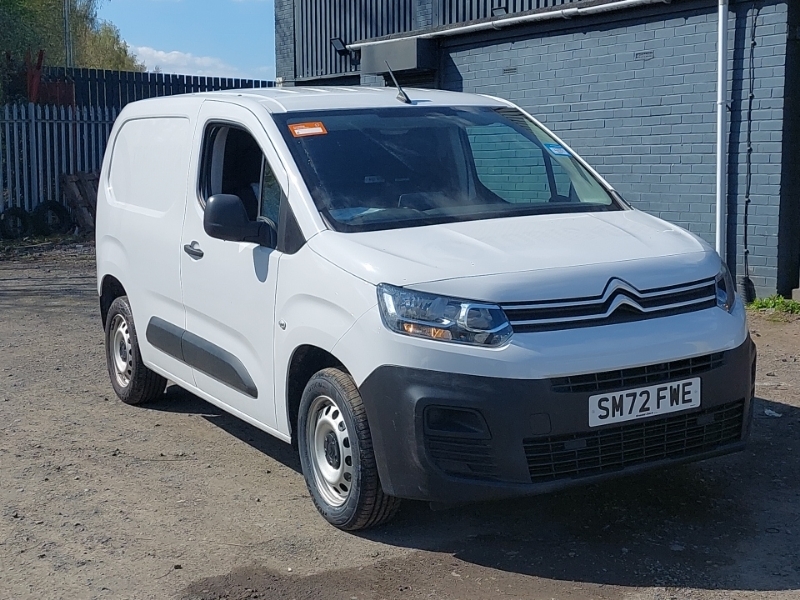 Citroen Berlingo 1.5 Bluehdi 1000Kg Enterprise Ed 100Ps 6 Speed Ss White